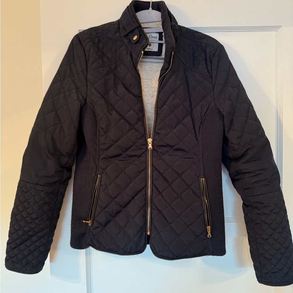 Ci Sono quilted riding jacket